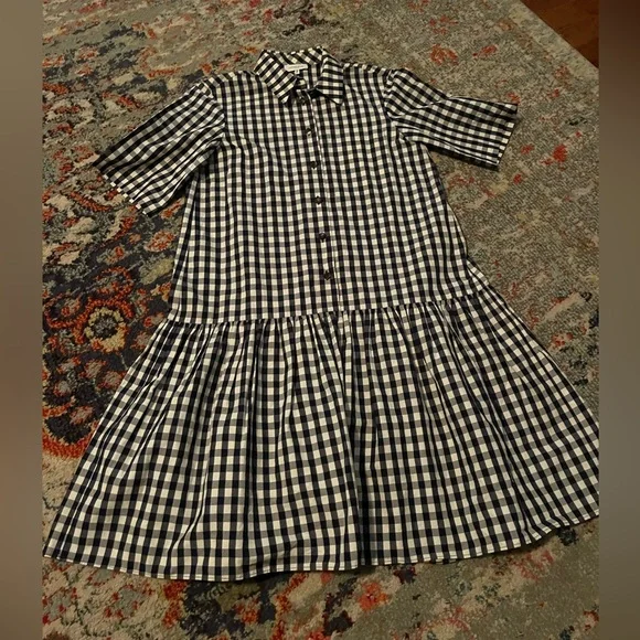 Lafayette 148 New York Womens Troy Dress, navy, size S, perfect condition - Picture 6 of 6